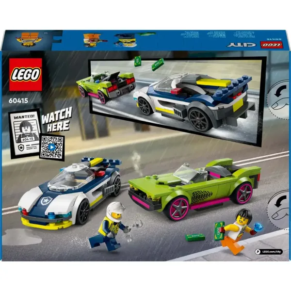 LEGO® City: Polizeiauto und Sportwagen Verfolgung (60415) Bild 2