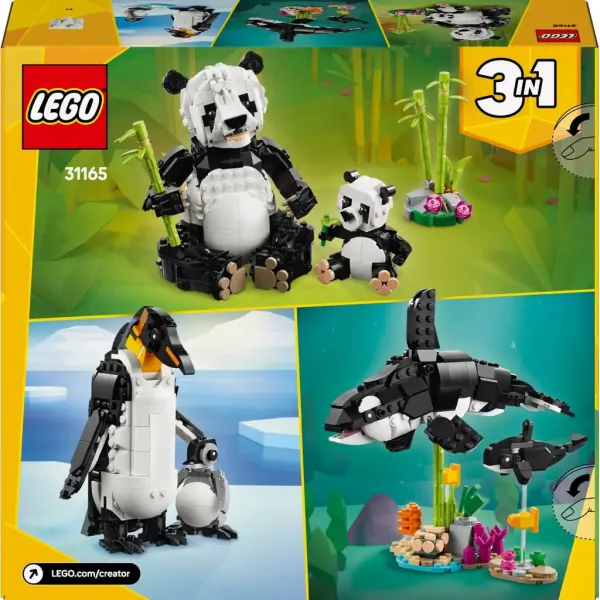 LEGO® Creator: Wildtiere: Pandafamilie (31165) Bild 2