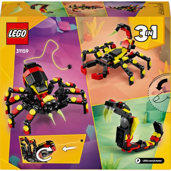 LEGO® Creator: Wildtiere: Überraschungen voller Spinnen (31159) Bild 2
