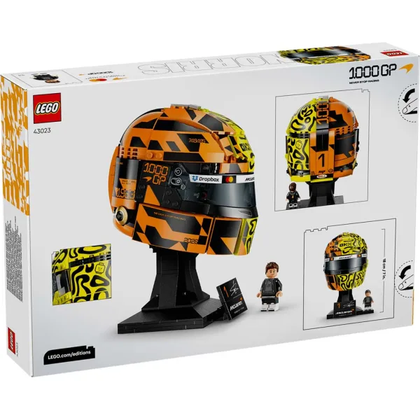LEGO® Editions: McLaren Mastercard F1® Team Lando Norris Helm (43023) Bild 7