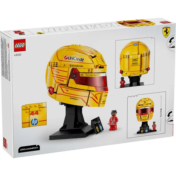 LEGO® Editionen: Scuderia Ferrari HP Lewis Hamilton Helm (43022) Bild 7