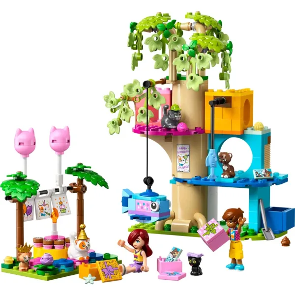 LEGO® Friends: Geburtstags-Katzenparty und Baumhaus für Katzen (42666) Bild 3