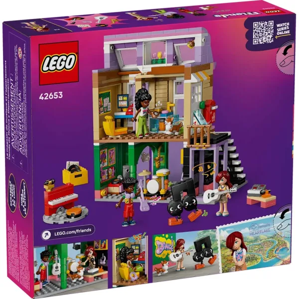 LEGO® Friends: Musikinstrumentenladen und Wohnung (42653) Bild 2