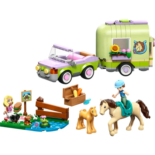 LEGO® Friends: Pferde- und Fohlenanhänger (42695) Bild 2