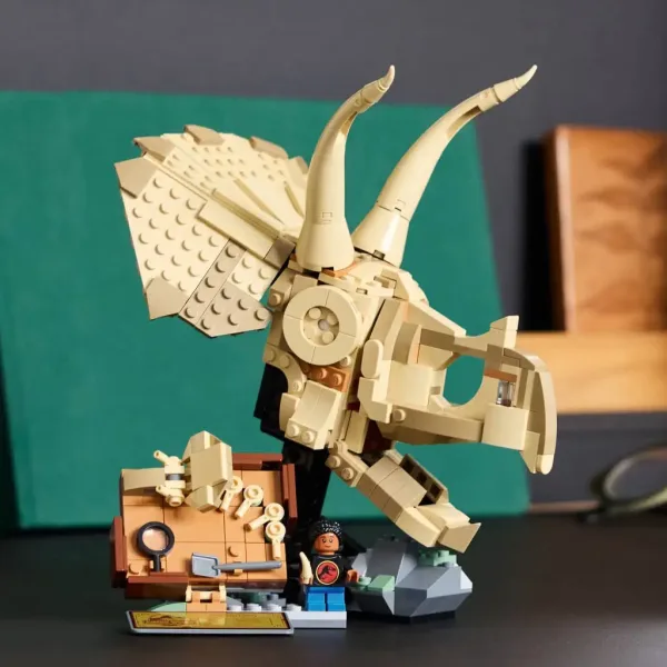 LEGO® Jurassic World: Fossilien - Triceratops-Schädel (76959) Bild 3