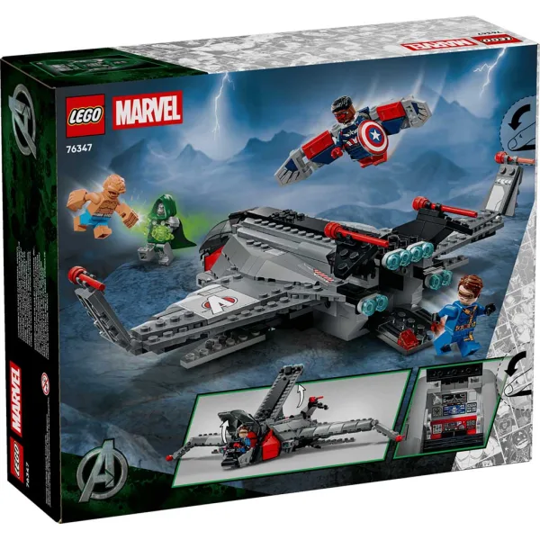 LEGO® Marvel: Die Rächer: Doctor Doom erwacht Quinjet (76347) Bild 7