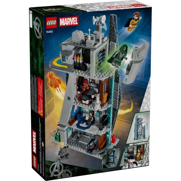 LEGO® Marvel: Die Rächer: Doctor Dooms Erwachen Der neue Turm der Rächer (76352) Bild 7