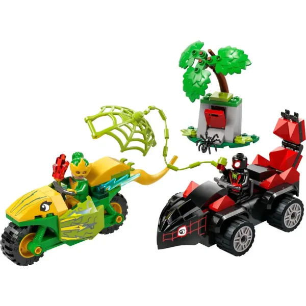 LEGO® Marvel: Spin und Electro - Verfolgung im Dinosaurierfahrzeug (11198) Bild 3
