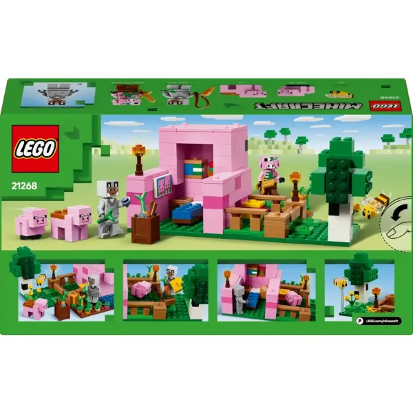 LEGO® Minecraft: Das Häuschen des kleinen Schweins (21268) Bild 2