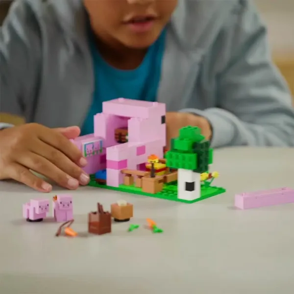 LEGO® Minecraft: Das Häuschen des kleinen Schweins (21268) Bild 5