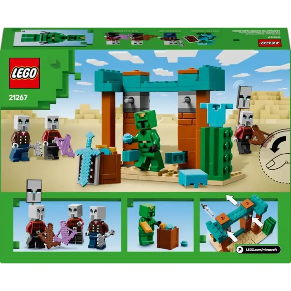 LEGO® Minecraft: Wachtürme im Wüstensand (21267) Bild 2
