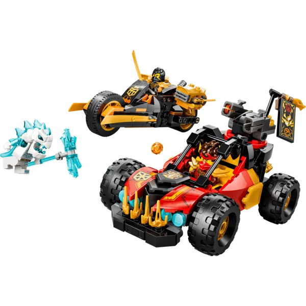 LEGO® Ninjago: Kombinierbare Fahrzeuge von Kai und Cole (71864) Bild 2