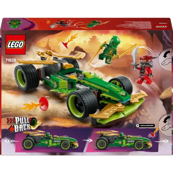 LEGO® Ninjago: Lloyds Rückzieh-Rennwagen (71828) Bild 2