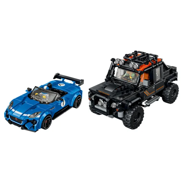 LEGO® Speed Champions: Jaguar Projekt 7 und Land Rover Defender (77264) Bild 4