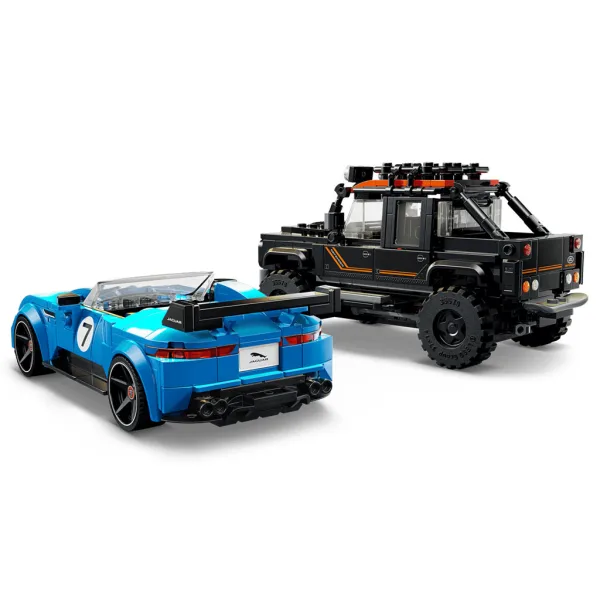 LEGO® Speed Champions: Jaguar Projekt 7 und Land Rover Defender (77264) Bild 5