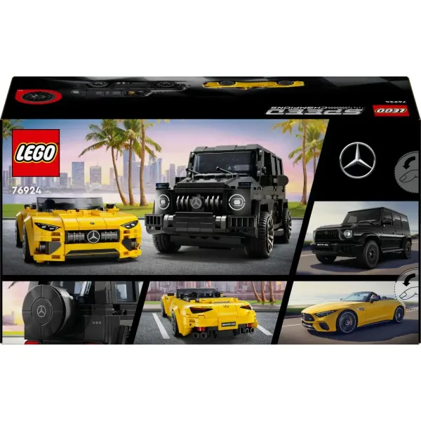 LEGO® Speed Champions: Mercedes-AMG G 63 und Mercedes-AMG SL 63 (76924) Bild 2