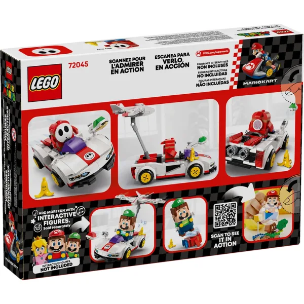 LEGO® Super Mario™: Mario Kart™ – Shy Guy und P-Wing (72045) Bild 8