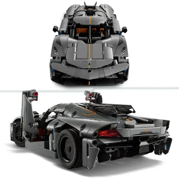LEGO® Technic: Koenigsegg Jesko Absolut grauer Hypercar (42173) Bild 2