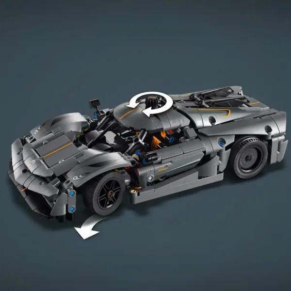 LEGO® Technic: Koenigsegg Jesko Absolut grauer Hypercar (42173) Bild 6