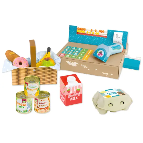 LENA: ECO Supermarkt Kreativ-Spielset Bild 2