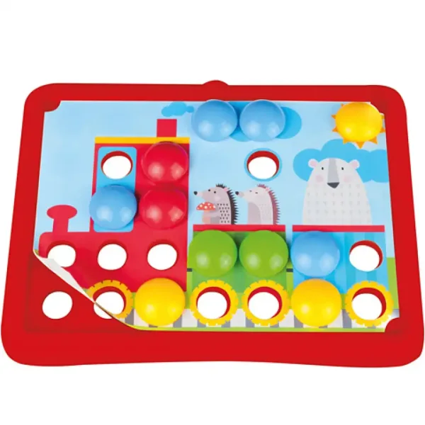 LENA: Mosaik Erste Pünktchen Spielset - Fahrzeuge Bild 2