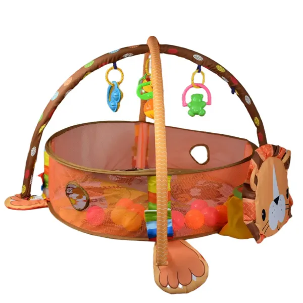 Löwenbaby-Pool mit Bällen und Zubehör 70x90cm Bild 2