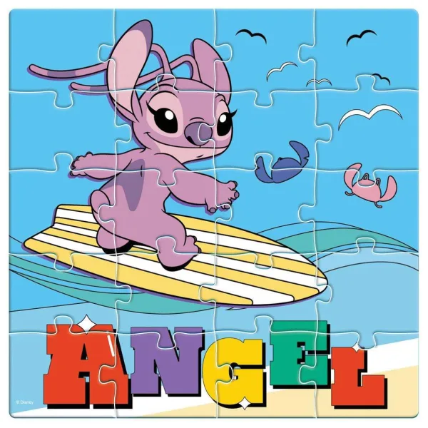 Luna: Disney Lilo & Stitch Motiv 3x20-tlg. Magnetpuzzle Bild 2