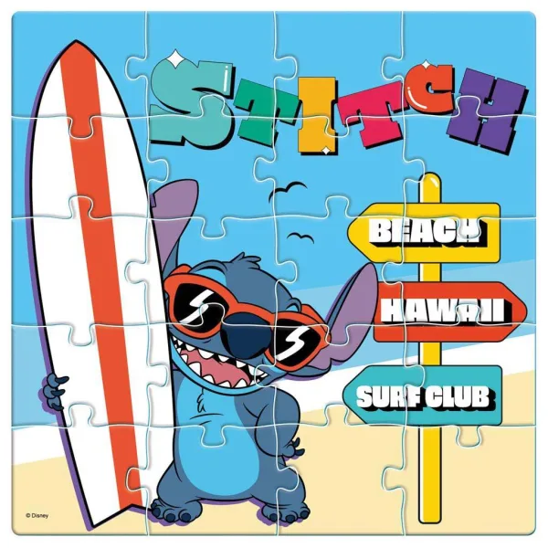 Luna: Disney Lilo & Stitch Motiv 3x20-tlg. Magnetpuzzle Bild 3