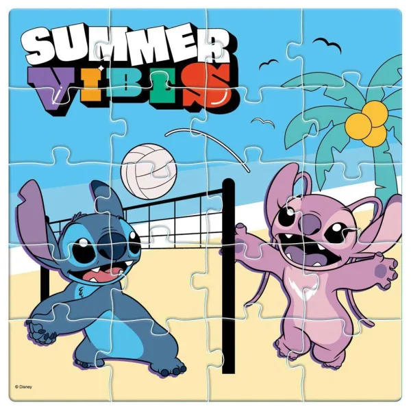 Luna: Disney Lilo & Stitch Motiv 3x20-tlg. Magnetpuzzle Bild 4