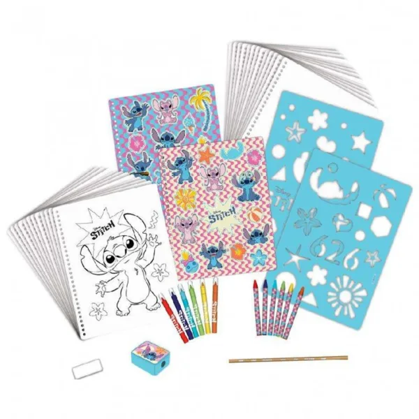 Luna: Disney Stitch 45-teiliges kreatives und Schreibset Bild 2
