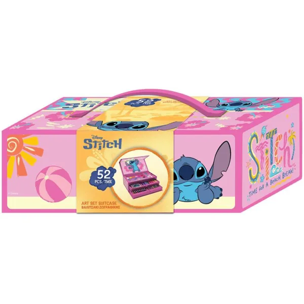 Luna: Disney Stitch Malset im Koffer 52-teilig Bild 2