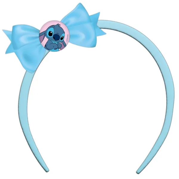 Luna: Haarband mit Lilo & Stitch-Muster und Schleife Bild 2