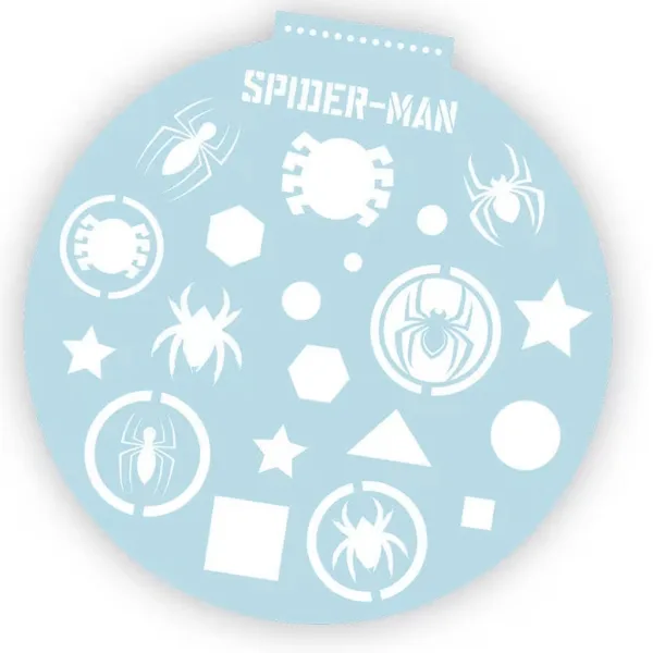 Luna: Kreatives 40-seitiges Skizzenbuch mit Spider-Man-Motiven, Aufklebern und Schablonen Bild 3