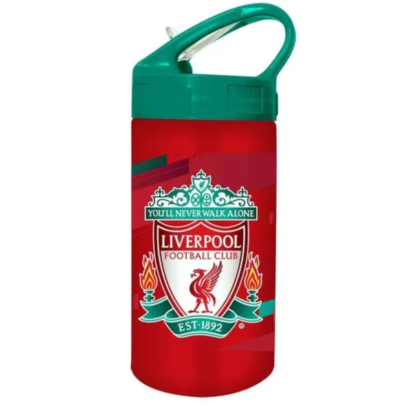 Luna: Liverpool FC Trinkflasche mit Strohhalm in verschiedenen Varianten 1 Stück Bild 2