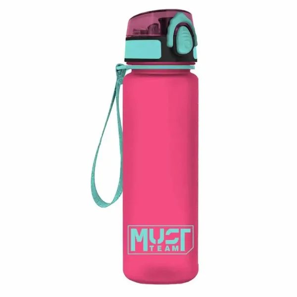 Luna: Must... Kunststoff-Trinkflasche mit Griff 650ml in verschiedenen Farben 1Stück Bild 4