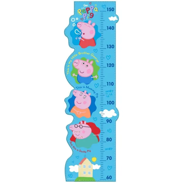 Luna: Peppa Wutz ausmalbare Messlatte, 25-teiliges Maxi-Puzzle Bild 2