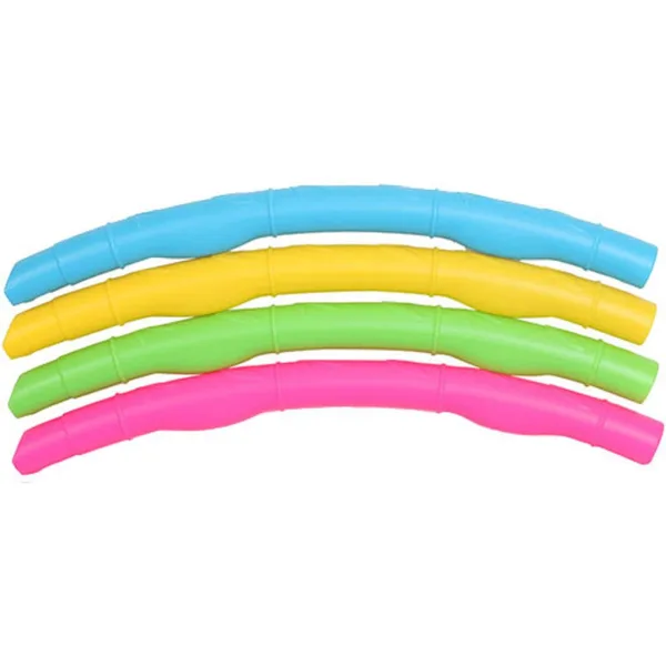 Luna: Regenbogenfarben 8-teiliges zusammensteckbares Hula-Hoop-Reifen 83cm Bild 2
