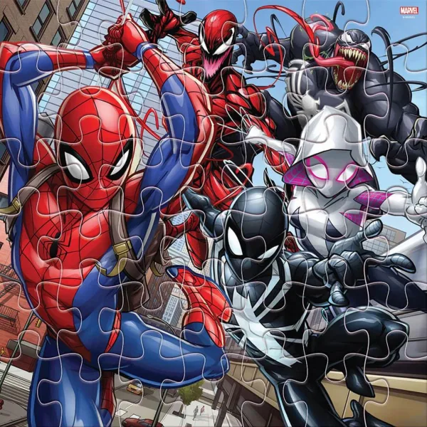 Luna: Spider-Man 42-teiliges ausmalbares Puzzle Bild 2