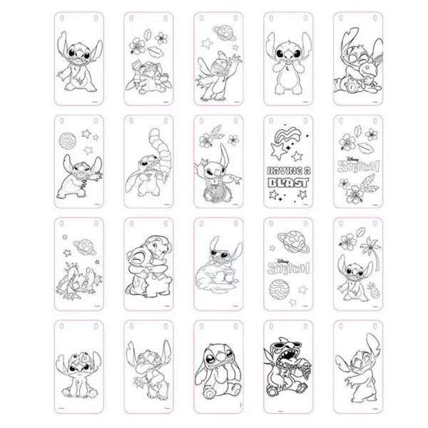 Luna: Stitch 27-teiliges kreatives Malset Bild 4