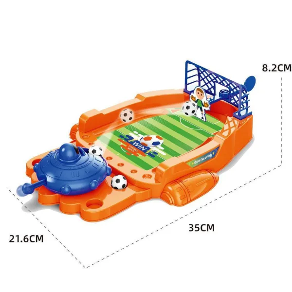 Luna: Tischfußballspielset mit Ballwerfer und Tor Bild 2