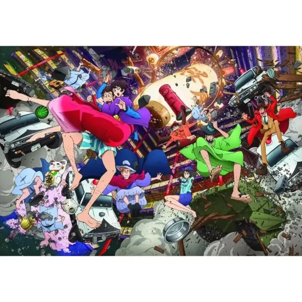 Lupin der Dritte 1500-teiliges Kompaktpuzzle - Clementoni Bild 2