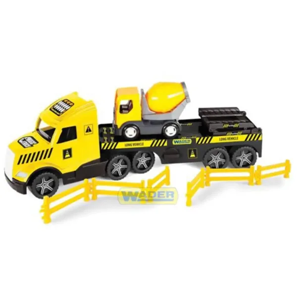 Magic Truck Technic Mischwagen mit Betonmischer 79cm - Wader Bild 2