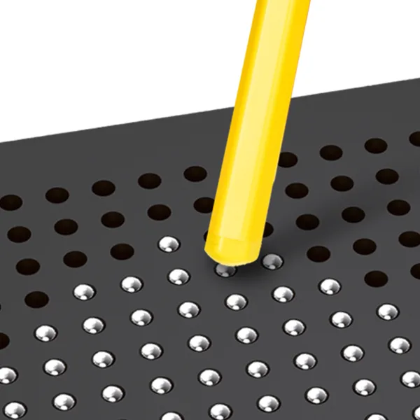 Magnetische Zeichentafel mit Kugeln und Stift Bild 3
