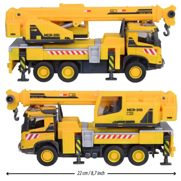 Majorette: Volvo Kranwagen mit Licht und Sound 22 cm - Simba Toys Bild 2