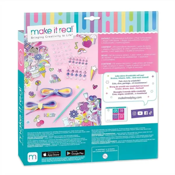 Make It Real: Sticker Chic Schuhdekoration - Der modische Weg des Regenbogens Bild 2