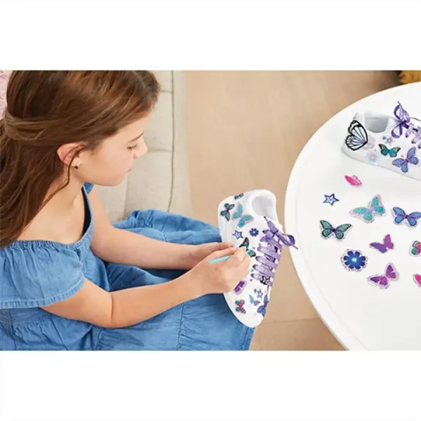 Make It Real: Sticker Chic Schuhdekoration - Schmetterling Bild 3