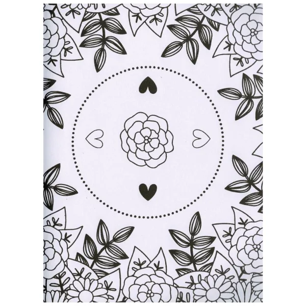Malbuch für Erwachsene - Wundervolle Blumen Bild 3