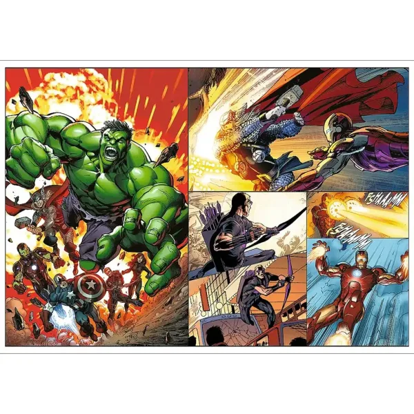 Marvel: Avengers 4x250 Teile Puzzle - Trefl Bild 2