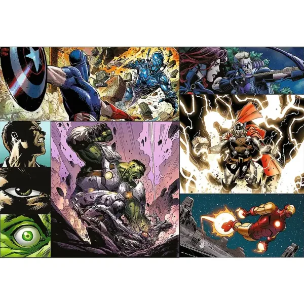 Marvel: Avengers 4x250 Teile Puzzle - Trefl Bild 5
