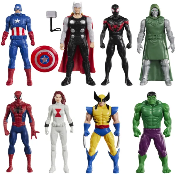 Marvel Avengers: Großes 8-teiliges Figuren-Set - Hasbro Bild 2